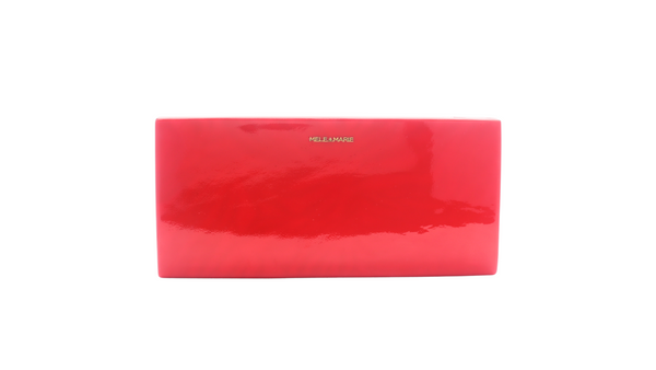 RED MAGAZINE CLUTCH
