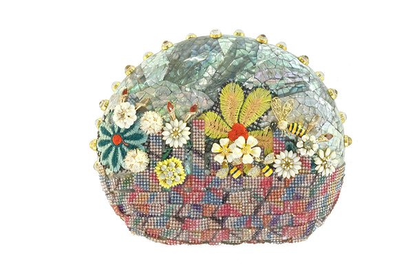 handmade luxury couture clutch bag  meleandmarie