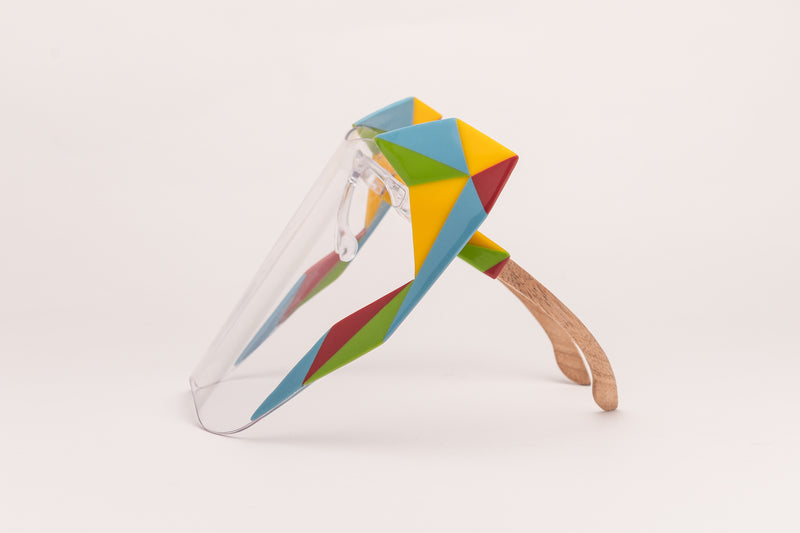 Colorful Couture Face Shield