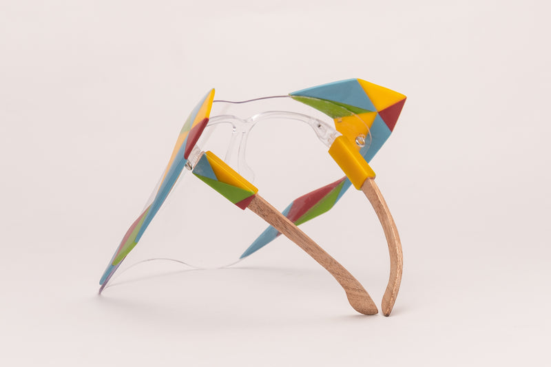 Colorful Couture Face Shield