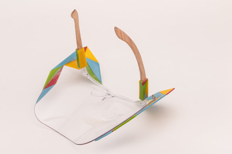 Colorful Couture Face Shield