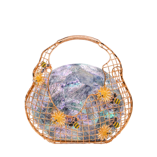 Basket Couture  - The Bees in Flowers