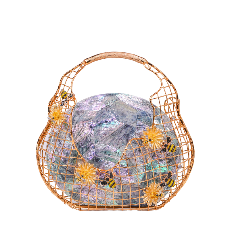 Basket Couture  - The Bees in Flowers