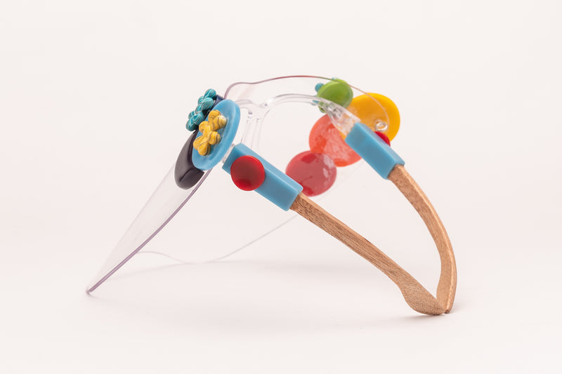 Colorful Couture Face Shield